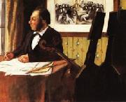Edgar Degas Louis-Marie Pilet oil painting reproduction